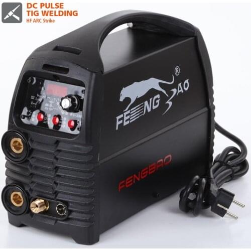 Single phase 220V 200 Amp IGBT Inverter DC pulse TIG welder MMA ARC welding machine for stainless steel