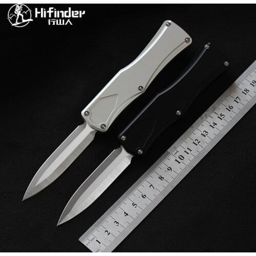 Hifinder knife D2 steel D2 blade 6061-T6 handle hunting knives Tactical edc outdoor camping survival tool