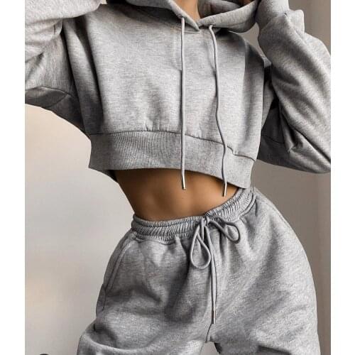 Fall Clothes for Women Jogging Sweatsuit Sportswear Hoodie Two Piece Set Sweat Suit Tracksuit 2 Piece Sets Womens Outfits 2021
