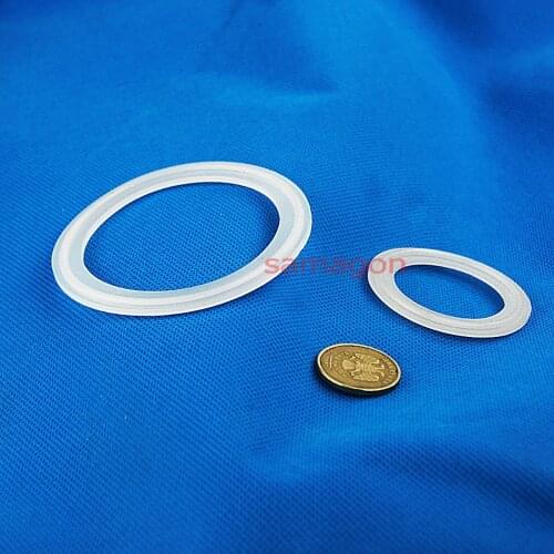 19 32 38 63mm etc Tri clamp Silicone seal strip ring seal gasket 6 pcs in set Silicon