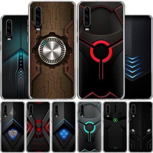 TW316-Black Light Dark Figures 2 Phone Case For Huawei P30 P40 P20 P10 Mate 30 20 10 P Smart Z Lite Pro Plus + 2019 Cover