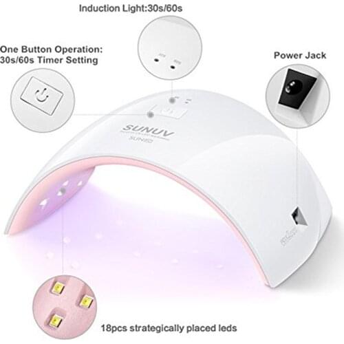 UKLISS LED Nail Drying Lamp