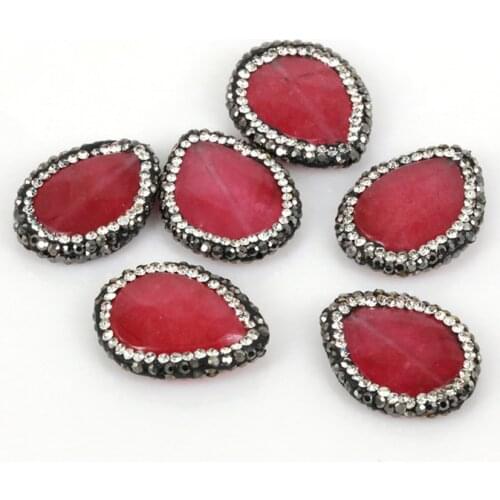 10PCS/LOT Jewelry Findings Women Water Drop Earrings Dangle Parts Connectors Earrings Findings