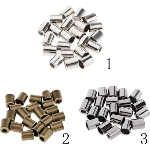 20Pcs Cord Locks Cord Ends Stopper Cord Stoppers Cord End For Clothes Tent Bags