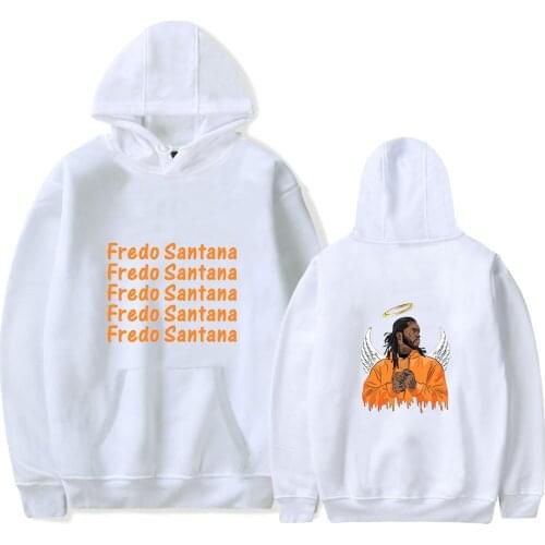2021 New Arrival Fredo Santana Hoodie Men Women Sweatshirt Harajuku Outwear High Quality Pullover Boy Girl Clothes Oversized