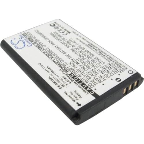 Cameron Sino 1100mAh battery for GARMIN GPS Mobile 10 GPS 10x GPS10 for XPLOVA G3 010-10840-00 361-00030-00