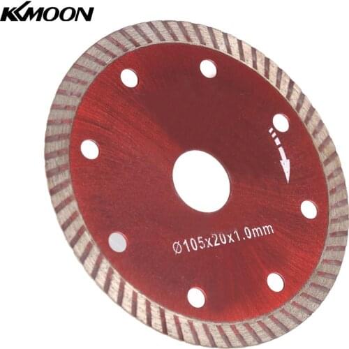 Diamond Cutting Disc Saw Blade Turbo Diamond Blade 8 Cooling Holes 20mm Angle Grinder Engineering Architect 105*1.0*20mm