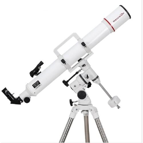 Maxvision 80/900 80DX Astronomical Telescope with German Equatorial Mount 1.25 Inch Stainless Steel Tripod