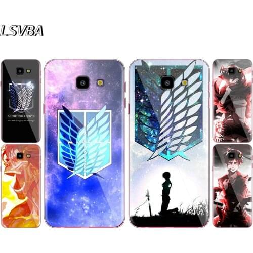 Anime attack on Titan For Samsung Galaxy J2 J3 J4 Core J5 J6 J7 J8 Prime Duo Plus 2018 2017 2016 Phone Case