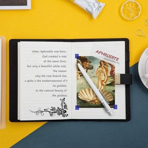 A5 Leather Journal with Combination Lock, Vintage Lock Agenda Personal Planner Organizers, Diary Book for Men, Women, Girl, Boy