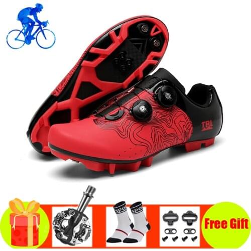 Mountain Bike Shoes Men Women SPD Pedals Sapatilha Ciclismo Mtb Cycling Sneakers Breathable Self-locking Outdoor Bicycle Shoes