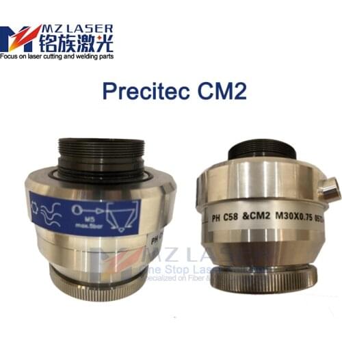 Mingzu Precitec CM2 Capacitive Sensor Laser Nozzle Connection Parts For Fiber Laser Metal Cutting Head TRA Tool Parts