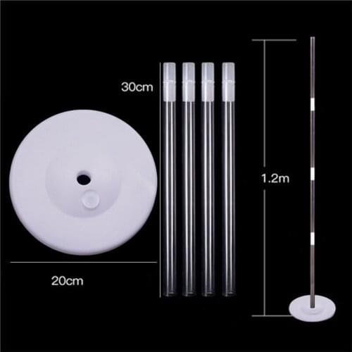 Birthday Balloon Column Kit Plastic Balloon Arch Stand With Base And Pole For Birthday Party Latex Ballons Holder Wedding