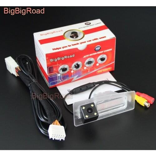 BigBigRoad Car Rear View Parking Camera For Mazda 3 Mazda3 Axela BM Sedan 2013 2014 2015 2016 2017 Original Monitor Compatible