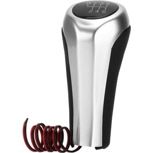 Shift knob adapter knob shift Car 6 Speed Gear Shift Knob Matte Style with Light Replacement for 5 Series E60 E61 E28 E34 E39