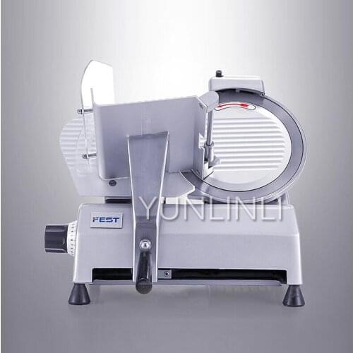Mutton Slicer, 220V 240W Commercial Planer Flaker, 10 Inch Semi-automatic Meat Slicer Mutton Roll Beef Roll RC-250B