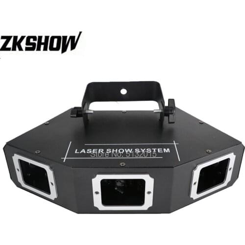 3 Eyes RGB LED Beam Scan Laser Light Projector Pro Sound Audio Stage DJ Disco Party KTV Lighting Effect Equipment for Event Hire