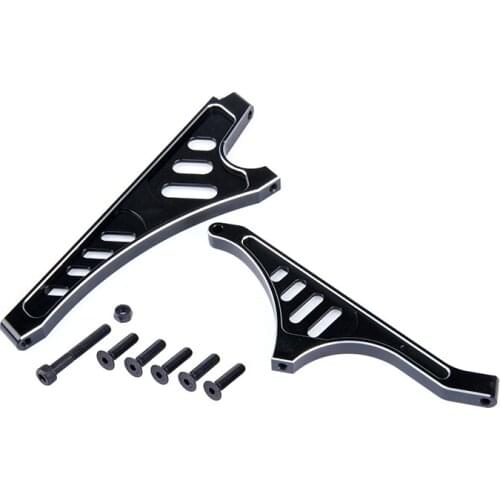 CNC precision machining of all metal front and rear support beams for LOSI 5IVE-T KM X2 ROVAN ROFUN LT