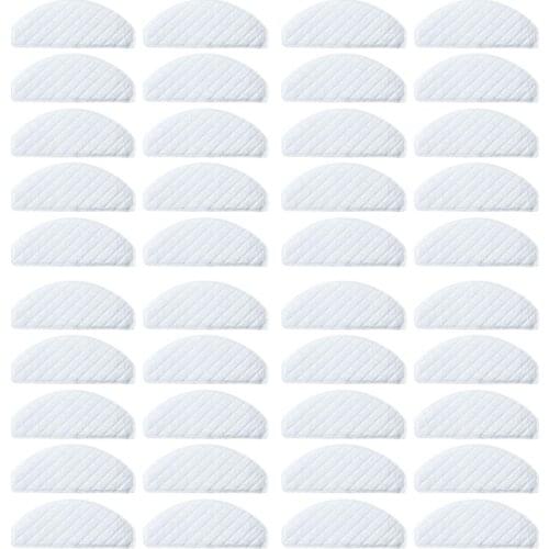 40Pcs Disposable Rags for Ecovacs Deebot Ozmo T8 Vacuum Cleaner Mop Cloths Moping Pads Spare Parts