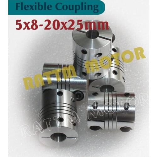 5pcs Flexible Coupling Stepper Motor 5x8mm CNC Parts Router Mill