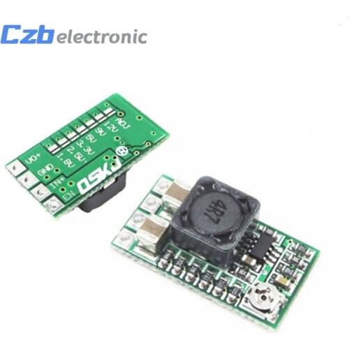 5pcs Mini DC-DC 12-24V To 5V 3A Step Down Power Supply Module Voltage Buck Converter Adjustable 97.5% 1.8V 2.5V 3.3V 5V 9V 12V