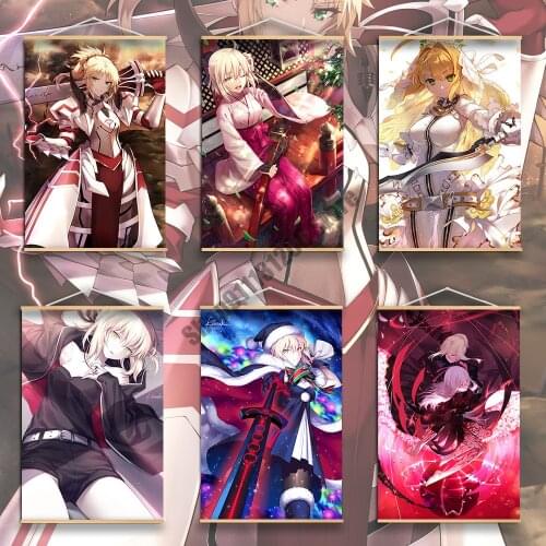 5D Diamond Painting Fate Grand Order Anime Full Square&Round Diamond Embroidery Mosaic Cross Stitch Kits Home Decoration