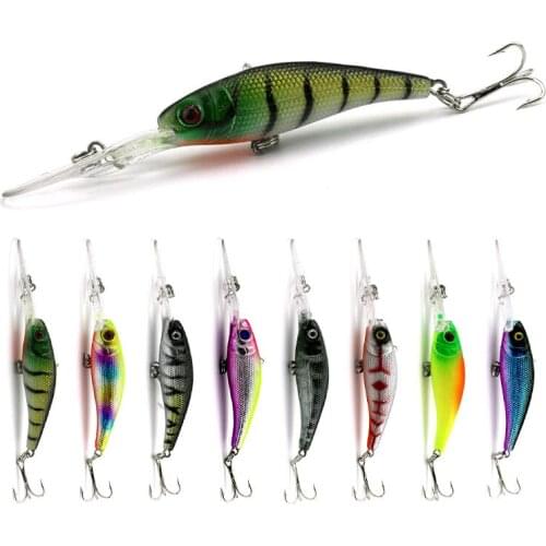 80Pcs crankbait swimbait Laser Minnow 10cm 7.8g Fishing Lure wobbler tackle Artificial japan hard crankbait Fish bait pesca