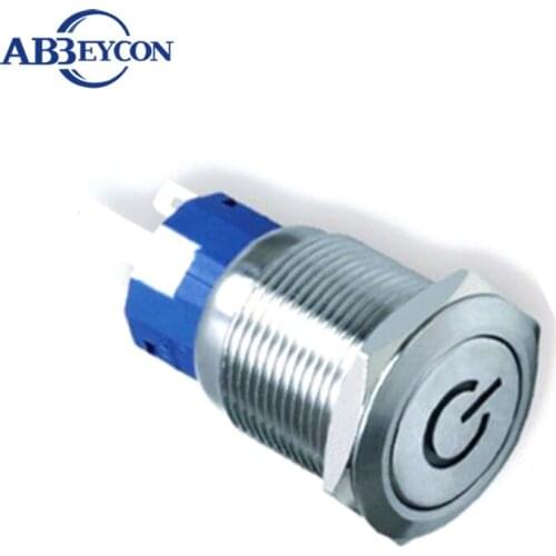 ABBEYCON 19mm led light indicators led indicator waterproof power pilot lamp