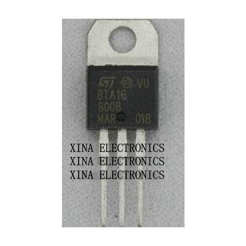 BTA16-600B BTA16600B BTA16-600 BTA16 16A 600V TO-220 ROHS ORIGINAL 20PCS/lot Free Shipping Electronics composition kit