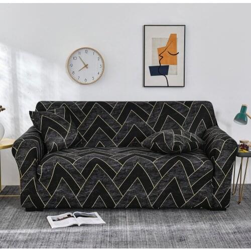 Plaid Sofa Slipcover Printing Elastic Sofa Covers for Living Room Bedroom Stretch Sofa Chair Couch Cover Home 1/2/3/4-seats