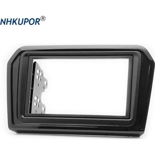 11-473 Double 2 din Car Frame kit for VOLKSWAGEN Jetta 2013+ DVD Refitting Frame Dash Kit Car Stereo Radio Fascia Plate Panel