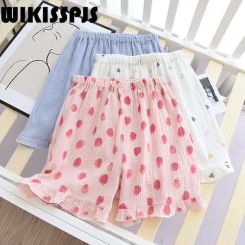 Summer New Pajamas Thin Casual Shorts Home Wear Womans Lounge Wear Women Bottoms Pants Cute Shorts Pajamas for Women