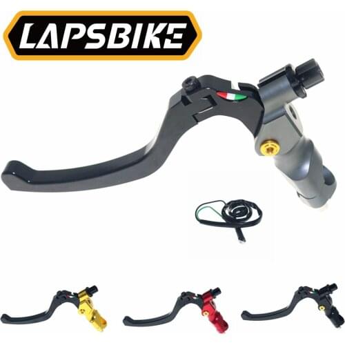 Motorcycle Cable Clutch Line Drum Lever CNC 22mm 7/8" Universal For Honda Kawasaki Suzuki Yamaha KTM BWM