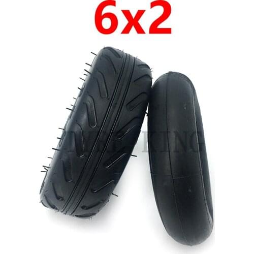 High Quality 6X2 Inner Tube Outer Tyre for Electric Scooter Wheel Chair Truck F0 Pneumatic Wheel Trolley Cart Air Wheel Bike
