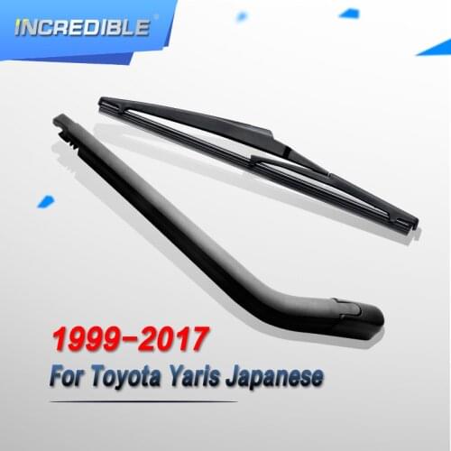 INCREDIBLE Rear Wiper & Arm for Toyota Yaris [Japanese] 2005 2006 2007 2008 2009 2010 2011 2012 2013 2014 2015 2016 2017