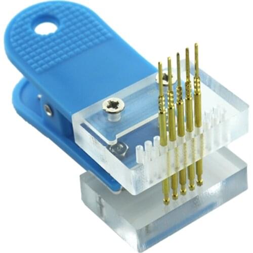 PCB Programming Clip 2.00mm Single Row 2/3/4/5/6/7/8/9/10P Programming Probe Pogo Pin