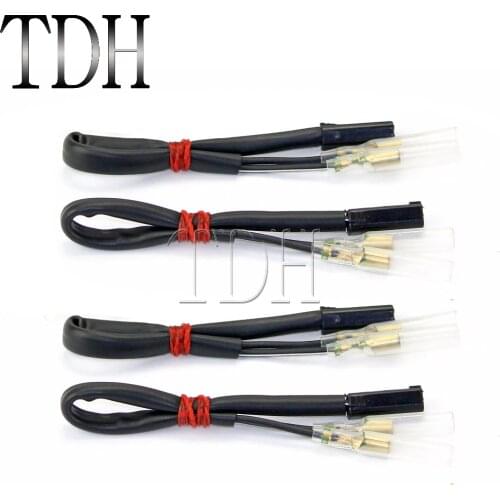 Motorcycle OEM Turn Signal Wiring Harness Connectors Adapter Plug For SUZUKI GSX-R 600 750 1000 TL1000S 1000R