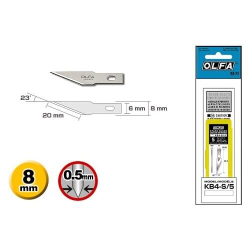 OLFA KB4-S/5 Pen Knife Blade Imported From Japan