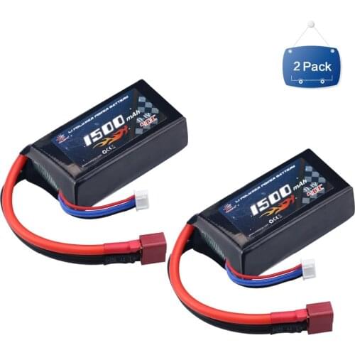 11.1V 3S 1500mAh 40C Lipo RC Battery Deans T Plug for RC Helicopter Airplane zv and Racing Car Truck boat