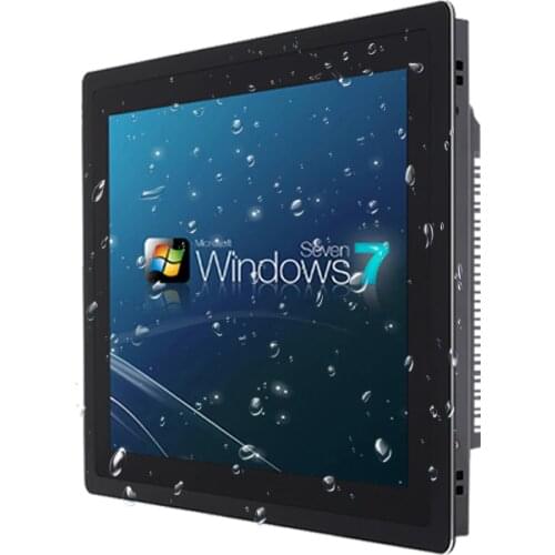 12 inch Embedded Fully enclosed fanless cooling industrial computer 15" 10" Tablet pc all in one pc With Capacitive Touch Screen