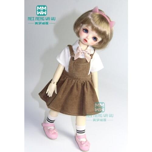 BJD accessories Fashion strap dress, shirt, sweatshirt for 27cm-30cm 1/6 BJD YOSD doll clothes