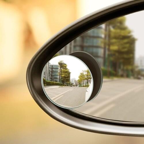 Car 360 Wide Angle Round Convex Mirror Car Vehicle Side Blindspot Blind Spot Mirror for Infiniti FX-series Q-series QX-series