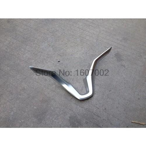 FOR HONDA VEZEL HR-V 2014 2015 2016 ABS CHROME STEERING WHEEL PANEL COVER BADGE INSERT TRIM V SHAPE