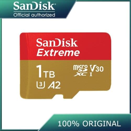 SanDisk Extreme Micro SD Card A2 U3 V30 1TB 512GB 400GB 256GB Flash Memory Card 32GB 64GB 128GB TF Card microSDHC/microSDXC