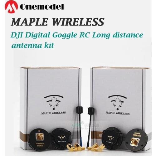 Maple Wireless Circular Polarized DJI Digital Goggle RC Long distance antenna kit for DJI FPV System Upgrade