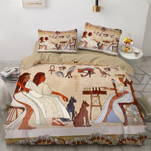 Duvet cover set sheet family euro 2.0 1.5 for home Bedding set bed linen 3D luxury bed linings 150x200 Egyptian woman
