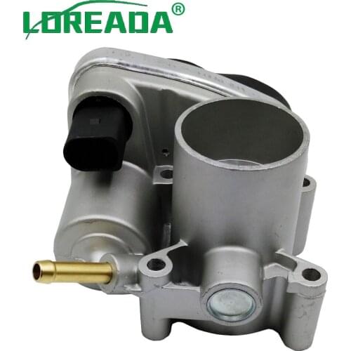 LOREADA 036133062L 036133062 036133062B New Throttle Body For Audi A2 Skoda Octavia Seat Leon Skoda Polo Beetle Golf 1.2 1.4