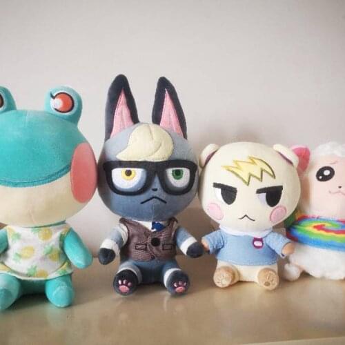 Handmade Animal Crossing New Horizons Marshal Dom Ruby Hopkins Filbert 8" Soft Plush Toy Stuffed Doll Customized Limited Gifts