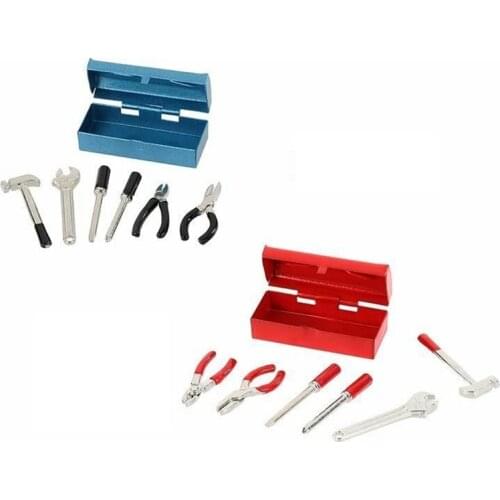 RC Rock Crawler 1:10 Scale Accessories Toolbox with Tools D90 SCX10 Land Rover