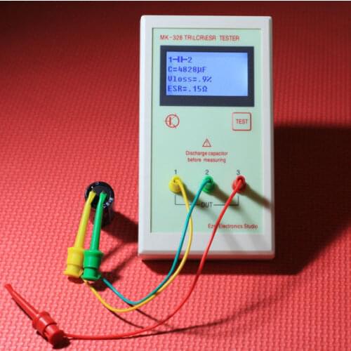 MK-328 TR LCR ESR Tester Transistor Inductance Capacitance Resistance ESR Meter